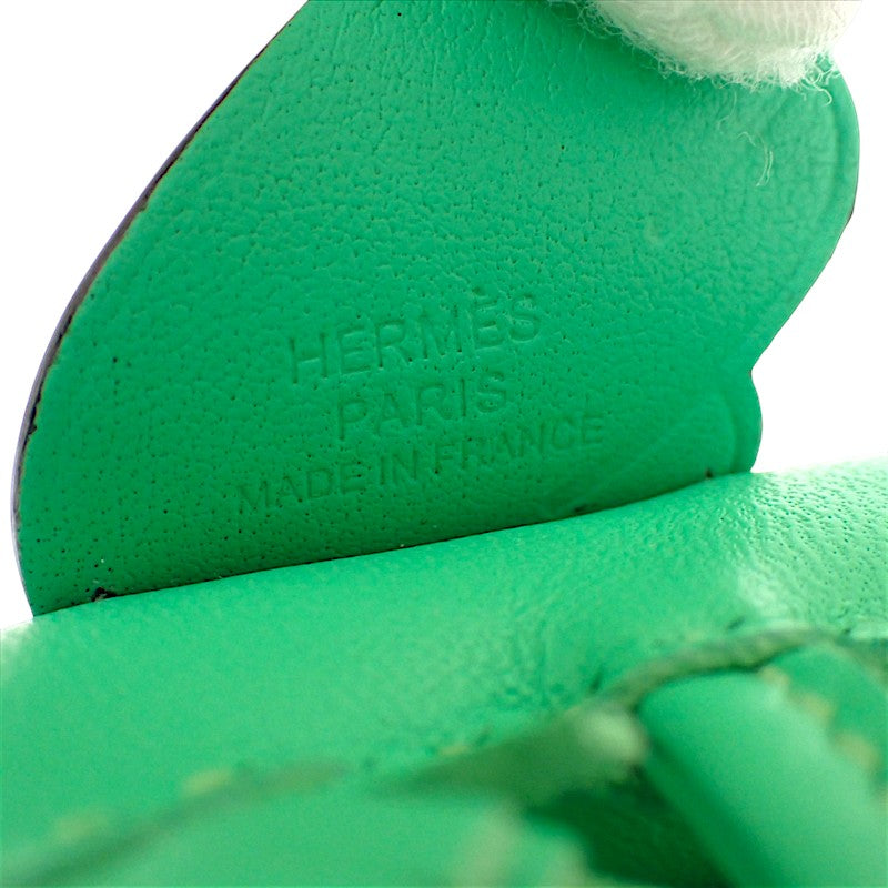 エルメス HERMES ロデオチャーム ペガサス PM K刻印 バッグチャーム スイフト ヴェールコミック グリーン レディース メンズ【中古】【Aランク】