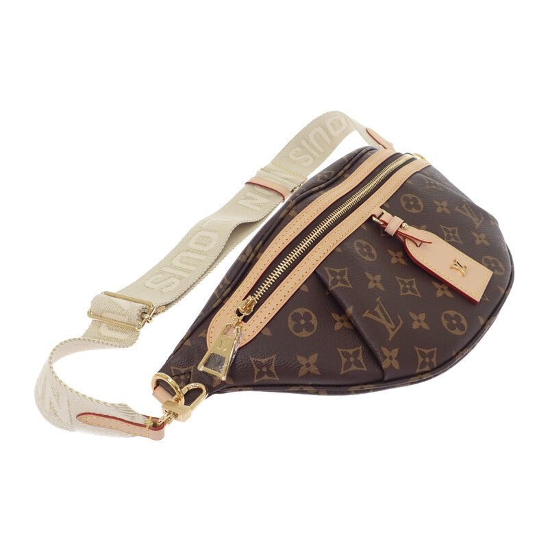 ルイヴィトン LOUIS VUITTON ハイ・ライズ M46784 モノグラム ボディバッグ ブラウン ゴールド金具 レディース メンズ【中古】【Aランク】