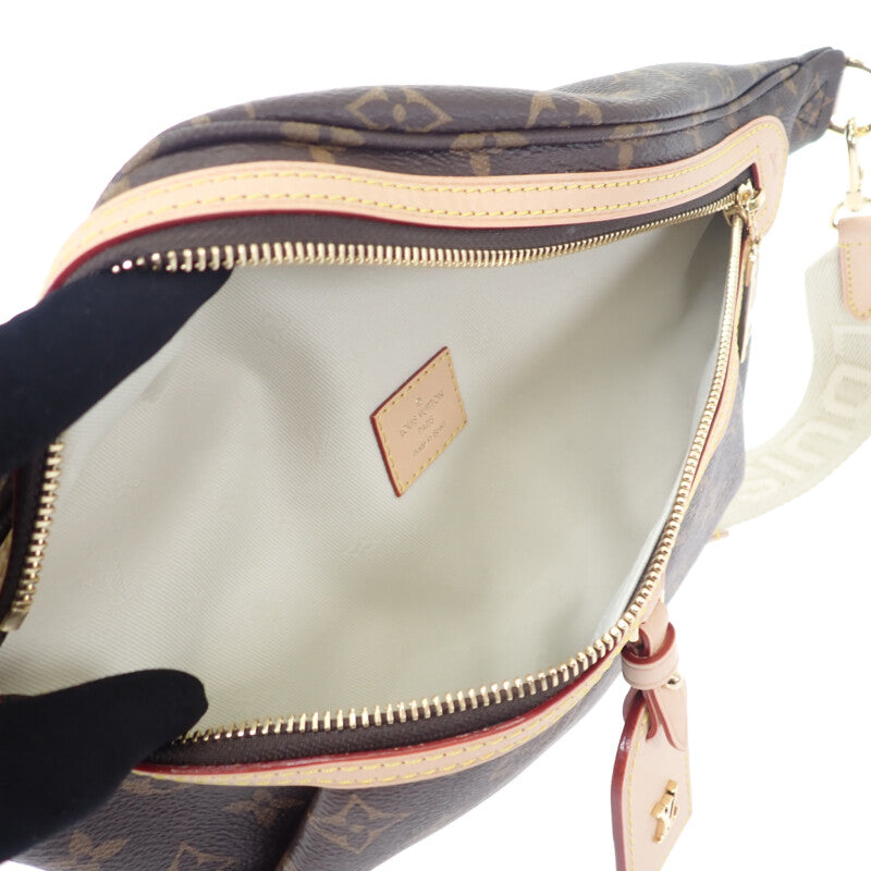 ルイヴィトン LOUIS VUITTON ハイ・ライズ M46784 モノグラム ボディバッグ ブラウン ゴールド金具 レディース メンズ【中古】【Aランク】