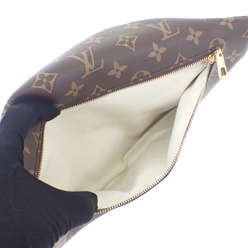 ルイヴィトン LOUIS VUITTON ハイ・ライズ M46784 モノグラム ボディバッグ ブラウン ゴールド金具 レディース メンズ【中古】【Aランク】