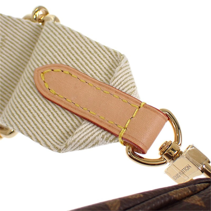 ルイヴィトン LOUIS VUITTON ハイ・ライズ M46784 モノグラム ボディバッグ ブラウン ゴールド金具 レディース メンズ【中古】【Aランク】