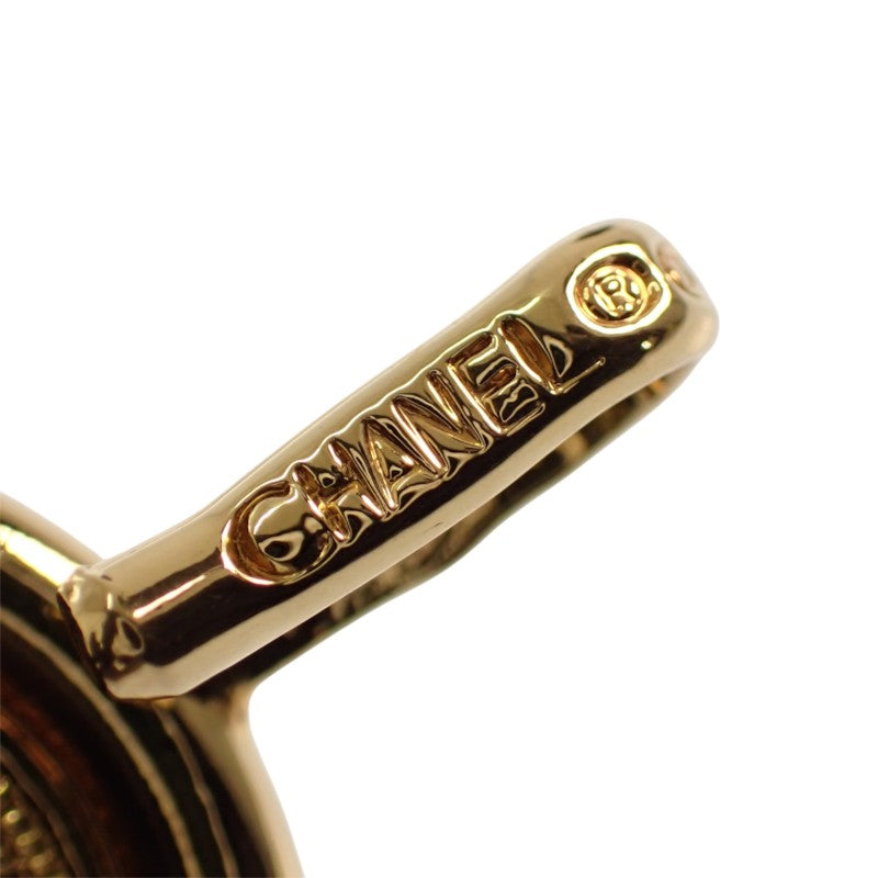 シャネル CHANEL ココマーク チェーン 94A 94A刻印 ベルト GP ゴールド ブラック レディース【中古】【Aランク】