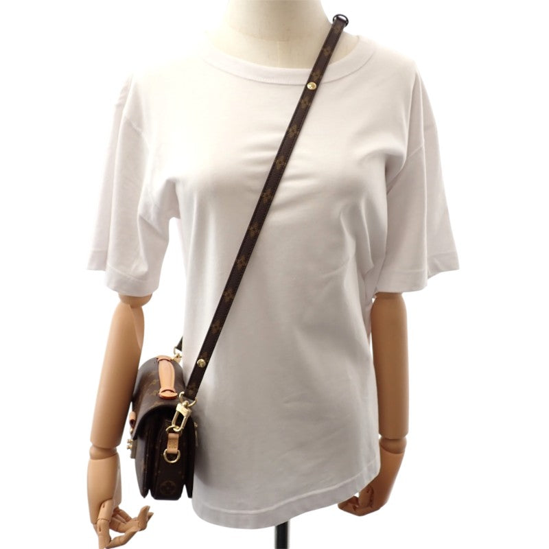 ルイヴィトン LOUIS VUITTON ポシェット・メティス EW M46279 ハンドバッグ モノグラムキャンバス ブラウン ゴールド金具 レディース メンズ【中古】【SAランク】
