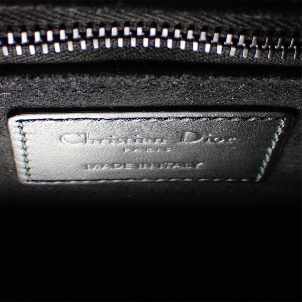 クリスチャンディオール Christian Dior Lady Dior My ABCDior レディディオール バッグ スモール M0538SNEA _M900 2WAYバッグ ハンドバッグ ショルダーバッグ ラムスキン ソーブラック 黒 ブラック金具 レディース【中古】【ABランク】