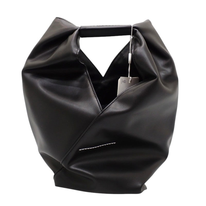 メゾンマルジェラ MAISON MARGIELA MM6ジャパニーズ S54WD0043_P8396 ハンドバッグ カーフ ブラック メンズ レディース【中古】【Aランク】