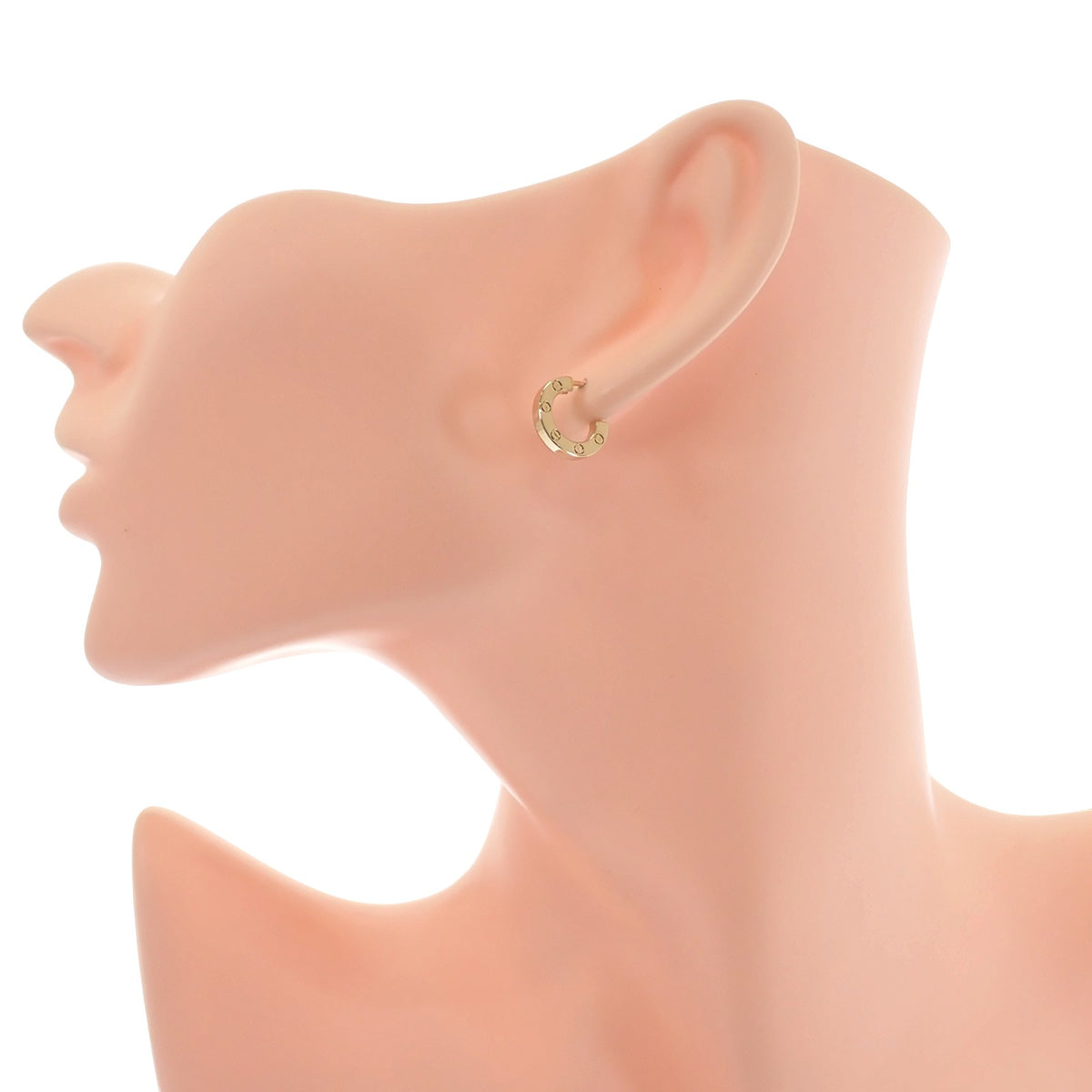 カルティエ CARTIER LOVE シングル 片耳 オンライン限定 フープ B8301423 ピアス K18イエローゴールド レディース【中古】【Aランク】