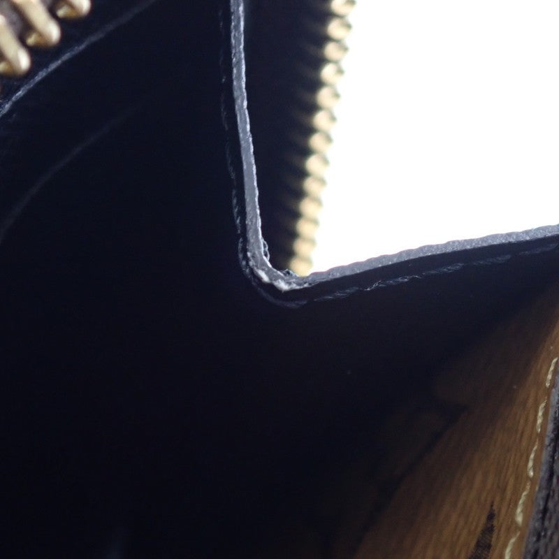 ルイヴィトン LOUIS VUITTON ポルトフォイユ・クレマンス M82336 長財布 モノグラムキャンバス ブラウン ゴールド金具 メンズ レディース【中古】【ABランク】