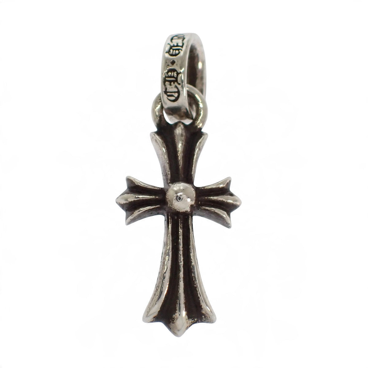クロムハーツ CHROME HEARTS CHクロス ベビーファットチャーム 2004刻印 2352-304-0005-9100 ペンダントトップ シルバー925 シルバー メンズ ユニセックス【中古】【ABランク】