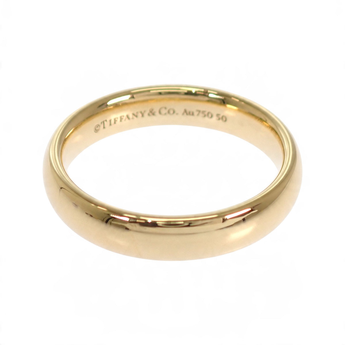 ティファニー TIFFANY&Co. フォーエバーバンド 13号 72540670 リング K18イエローゴールド レディース【中古】【Aランク】