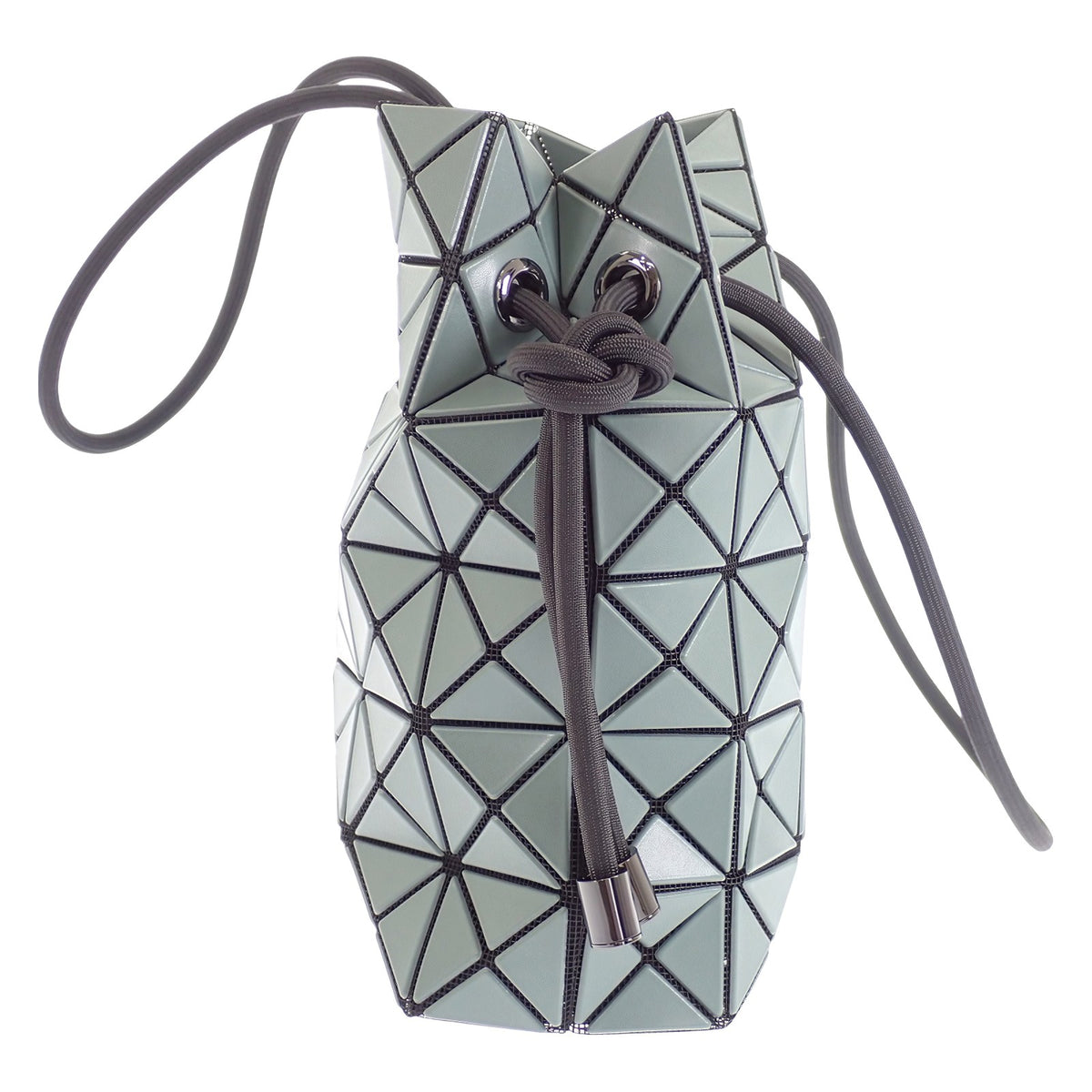 イッセイミヤケ ISSEY MIYAKE バオバオ ショルダーバッグ BB13-AG561-64 ショルダーバッグ ポリエステル ナイロン グリーン メンズ レディース【中古】【Aランク】