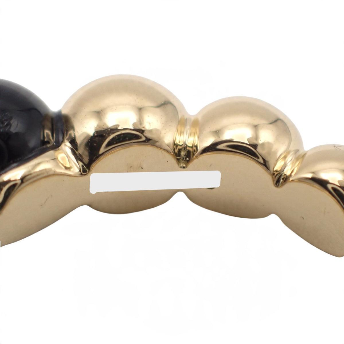 ヴァンクリーフ＆アーペル Van Cleef & Arpels ペルレ クルール 10号 VCARO5M150 リング K18イエローゴールド オニキス レディース【中古】【Aランク】