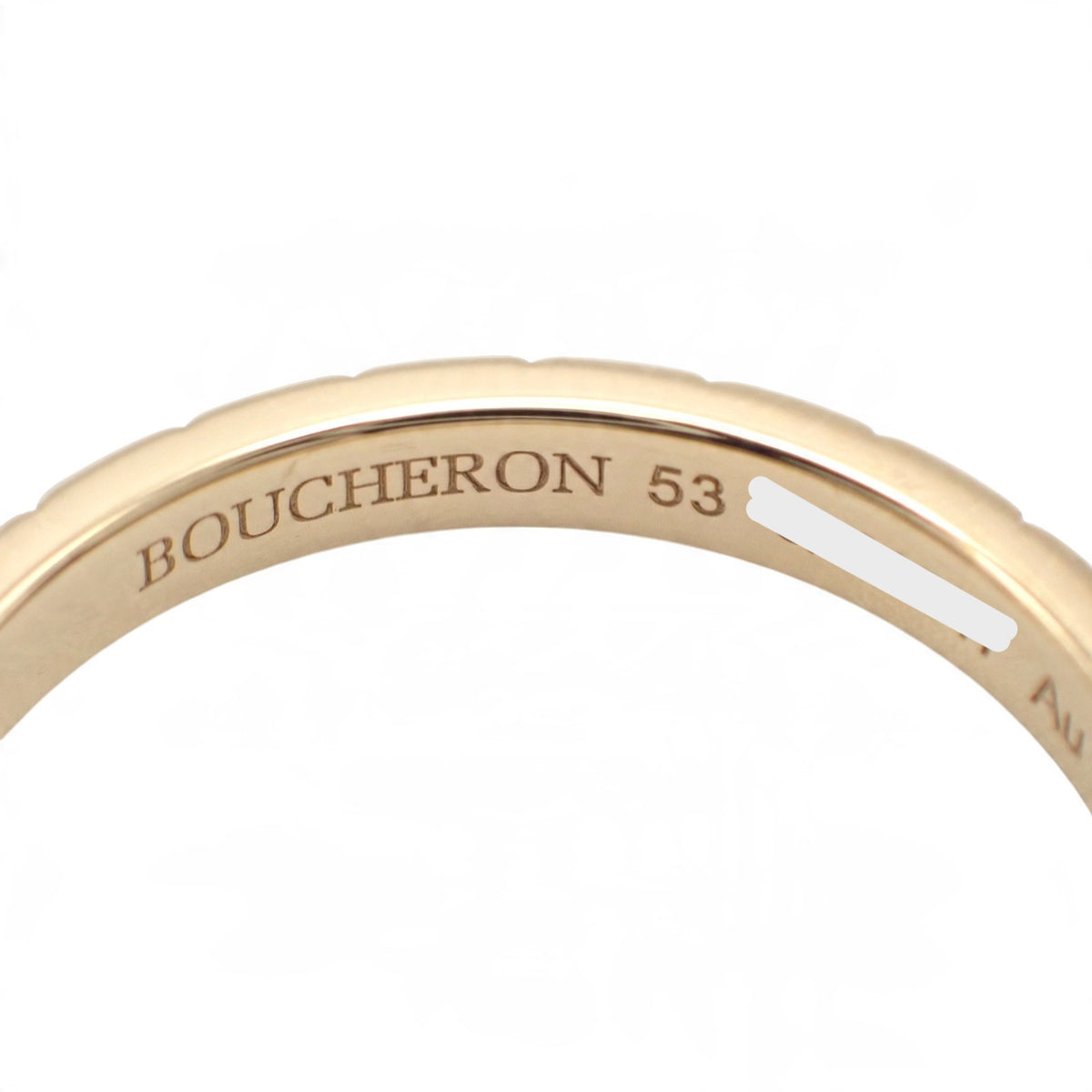 ブシュロン Boucheron キャトルクルドパリ 13号 JSL00032 リング K18イエローゴールド ゴールド ダイヤモンド #53 レディース【中古】【Aランク】