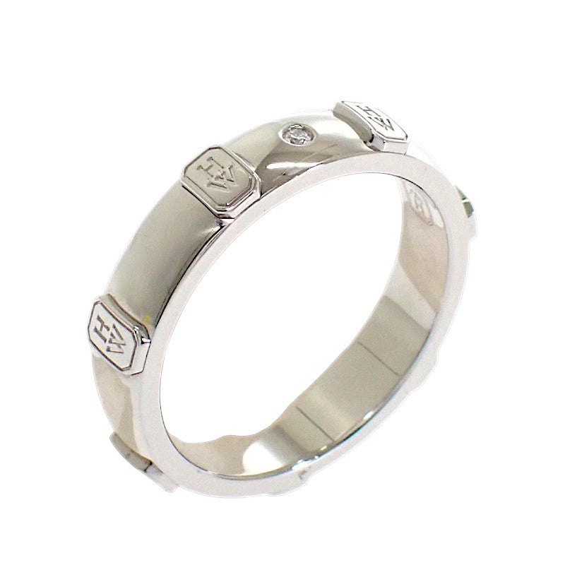 ハリーウィンストン HARRY WINSTON HWロゴ バンド 16号 WBDWRDBZHWL リング K18ホワイトゴールド ダイヤモンド #56 メンズ レディース【中古】【Aランク】