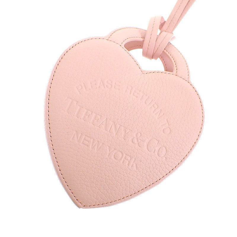 ティファニー TIFFANY&Co. リターントゥティファニー レザーハートコインケース コインケース レザー ピンク シルバー金具 レディース【中古】【Aランク】