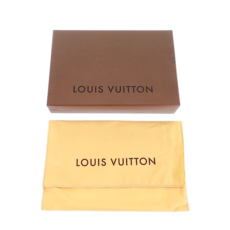 ルイヴィトン LOUIS VUITTON デニム ポシェット プラット M95007 クラッチバッグ モノグラムデニム ゴールド金具 レディース メンズ【中古】【Aランク】