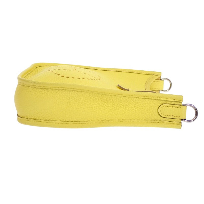エルメス HERMES エヴリンTPM ショルダーバッグ トリヨンクレマンス イエロー リモンチェッロ シルバー金具 レディース【中古】【Aランク】