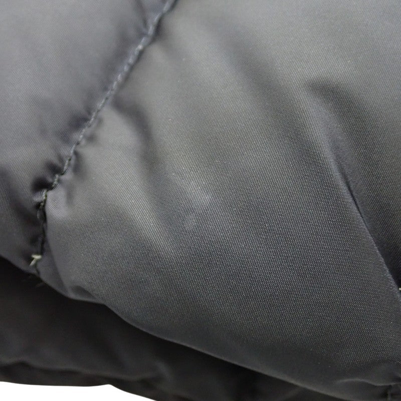 モンクレール MONCLER HIRONDELLE ハーフコート E20934934520 54155 ダウンジャケット ナイロン ネイビー レディース【中古】【Aランク】