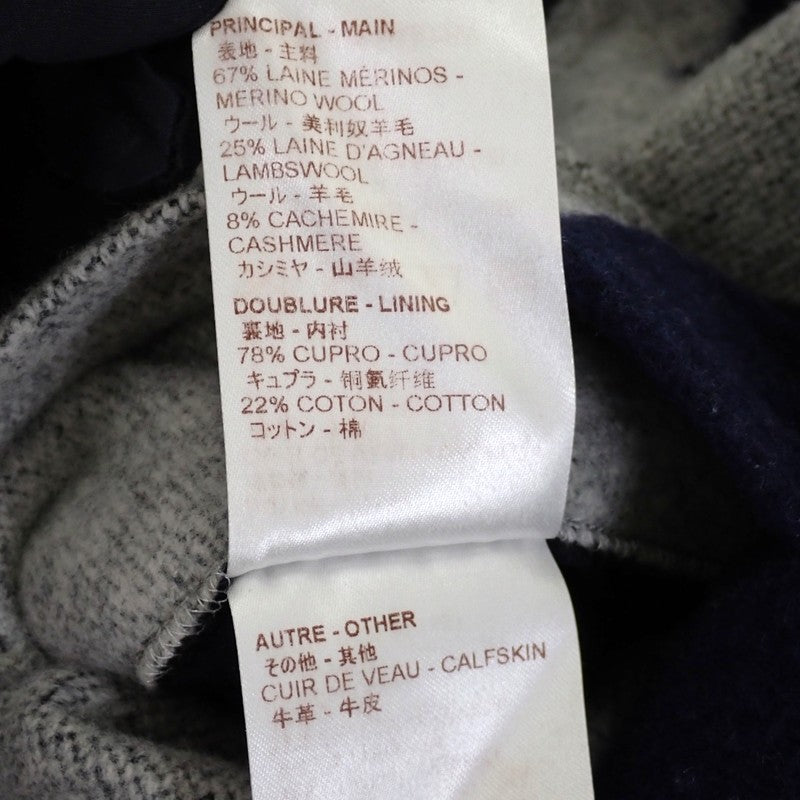 ルイヴィトン LOUIS VUITTON スタジアムジャケット アナプラナウインター 48 その他アウター ウール カシミヤ グレー メンズ【中古】【ABランク】