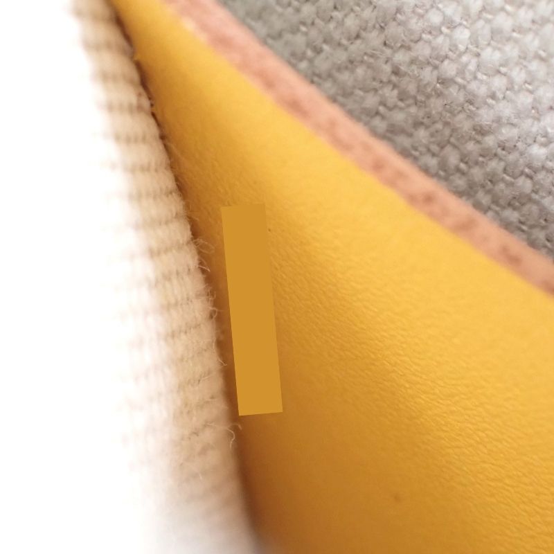 ゴヤール GOYARD プリュメポーチウォレット PLUMETPMLTY01CL03P その他小物 レザー PVC ブラウン ブラック レディース【中古】【Aランク】