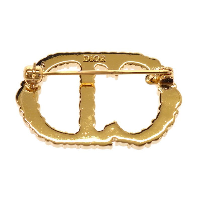 ディオール Dior clair D Lune クレール ディー リュヌ V0362CDLCY_D301 ブローチ メタル クリスタル ゴールド レディース【中古】【ABランク】