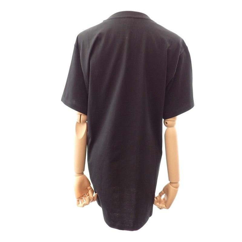 ロエベ LOEWE アナグラム エンブロイダリー Tシャツ S H6299000CR 半袖Ｔシャツ コットン ブラック メンズ ユニセックス【中古】【Aランク】