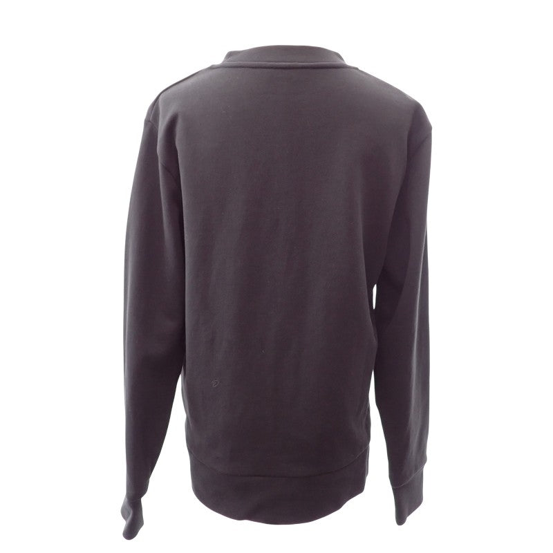 モンクレール MONCLER ラインストーン クルーネック スウェットシャツ 長袖 XS I20938G00053 899TR スウェット コットン ナイロン 綿 ブラック 黒 メンズ【中古】【Aランク】