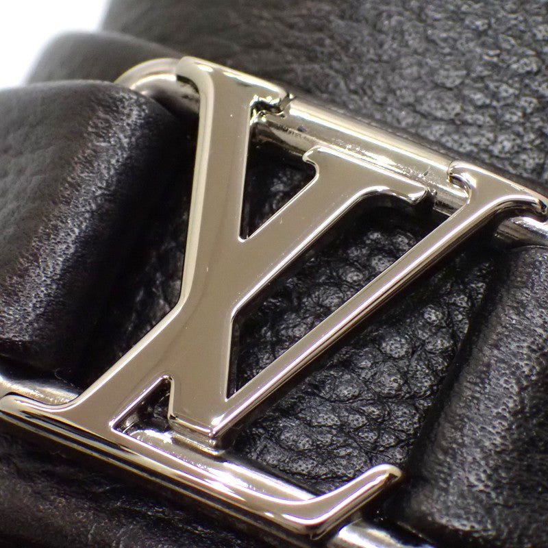 ルイヴィトン LOUIS VUITTON メジャーライン ローファー カーフ ブラック シルバー金具 メンズ【中古】【ABランク】