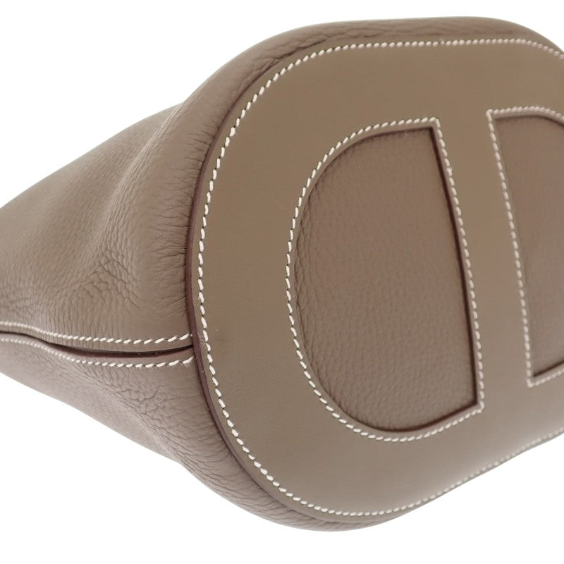 エルメス HERMES インザループ 23 ハンドバッグ トリヨンクレマンス ヴォースイフト エトゥープ レディース【中古】【ABランク】