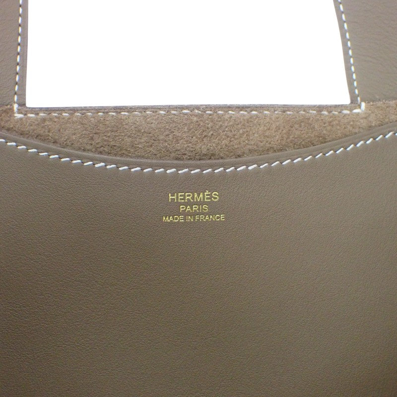エルメス HERMES インザループ 23 ハンドバッグ トリヨンクレマンス ヴォースイフト エトゥープ レディース【中古】【ABランク】