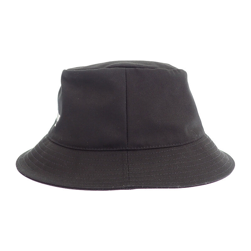 セリーヌ CELINE バケットハット M 2AU5B968P.38UB ハット ギャバジンコットン ブラック メンズ【中古】【Sランク】