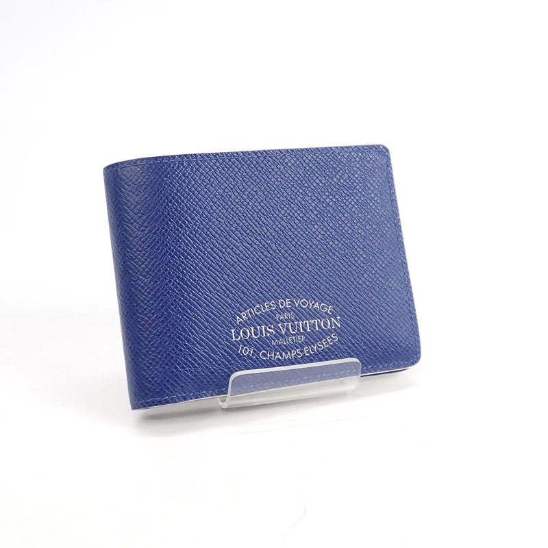 タイガ ポルトフォイユ・ミュルティプル 二つ折り財布 M30383 ブルー