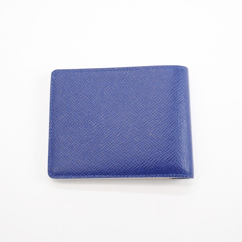 タイガ ポルトフォイユ・ミュルティプル 二つ折り財布 M30383 ブルー