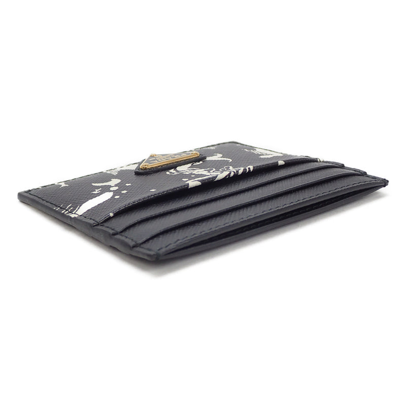 サフィアーノ レザー カードホルダー カードケース 1MC025 ブラック