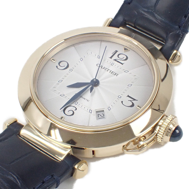 パシャ・ドゥ・カルティエ メンズ 腕時計 K18YG 41mm WGPA0007