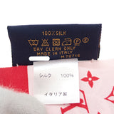バンドー・モノキナワ スカーフ シルク100％ ピンク M70705