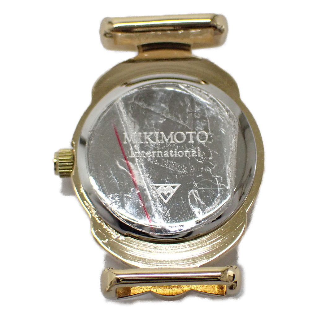 【電池交換済】MIKIMOTO ミキモト 腕時計 パール ウォッチ レディース