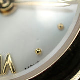 パール ウォッチ レディース 腕時計 GP 革ベルト シェル文字盤