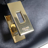 ティーンソフト16(セーズ) ショルダーバッグ 196853CR4.38NO カーフスキン ブラック ゴールド金具