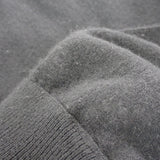 セーター インサイドアウト トップス カシミヤ シルク ナイロン ブラック XSサイズ