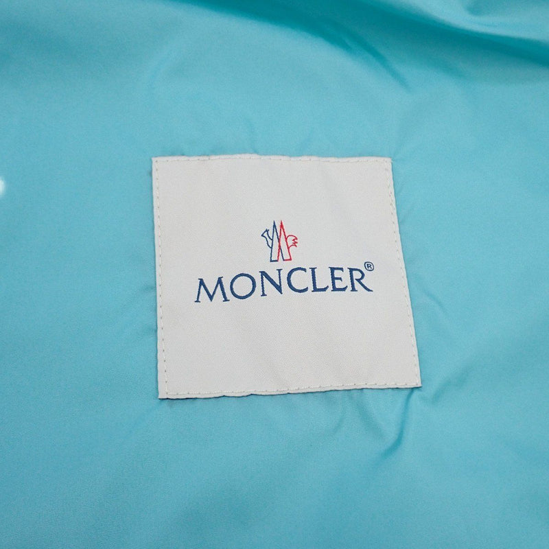 Moncler モンクレール アレキサンドライト ジャケット メンズ 春夏 フード付 アウター F10931A72100 C0417 サイズ2 ナイロン ブルー 水色 アウトドア 美品