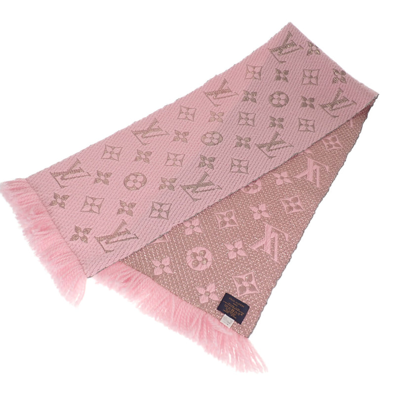 Louis Vuitton ♡ ロゴマフラー ローズ・バレリーヌ ピンク箱保証書はありません