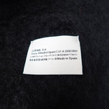 スカーフ マフラー F655254X01 モヘア ウール ナイロン ブラック【ISEYA】
