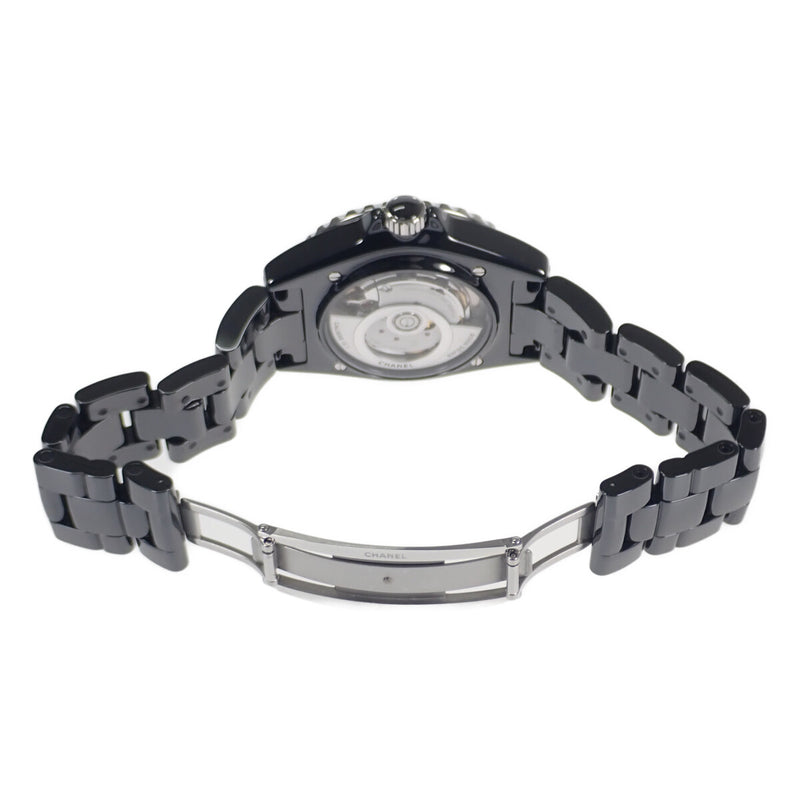 【Aランク】CHANEL シャネル J12 キャリバー12.1 メンズ 腕時計 H5702 SS セラミック ブラック文字盤【ISEYA】